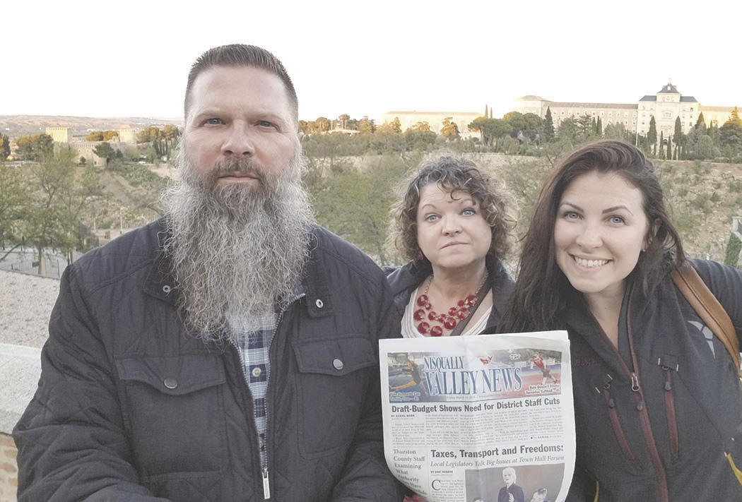 Bon Voyage: Adams Family Takes in Spanish Sites